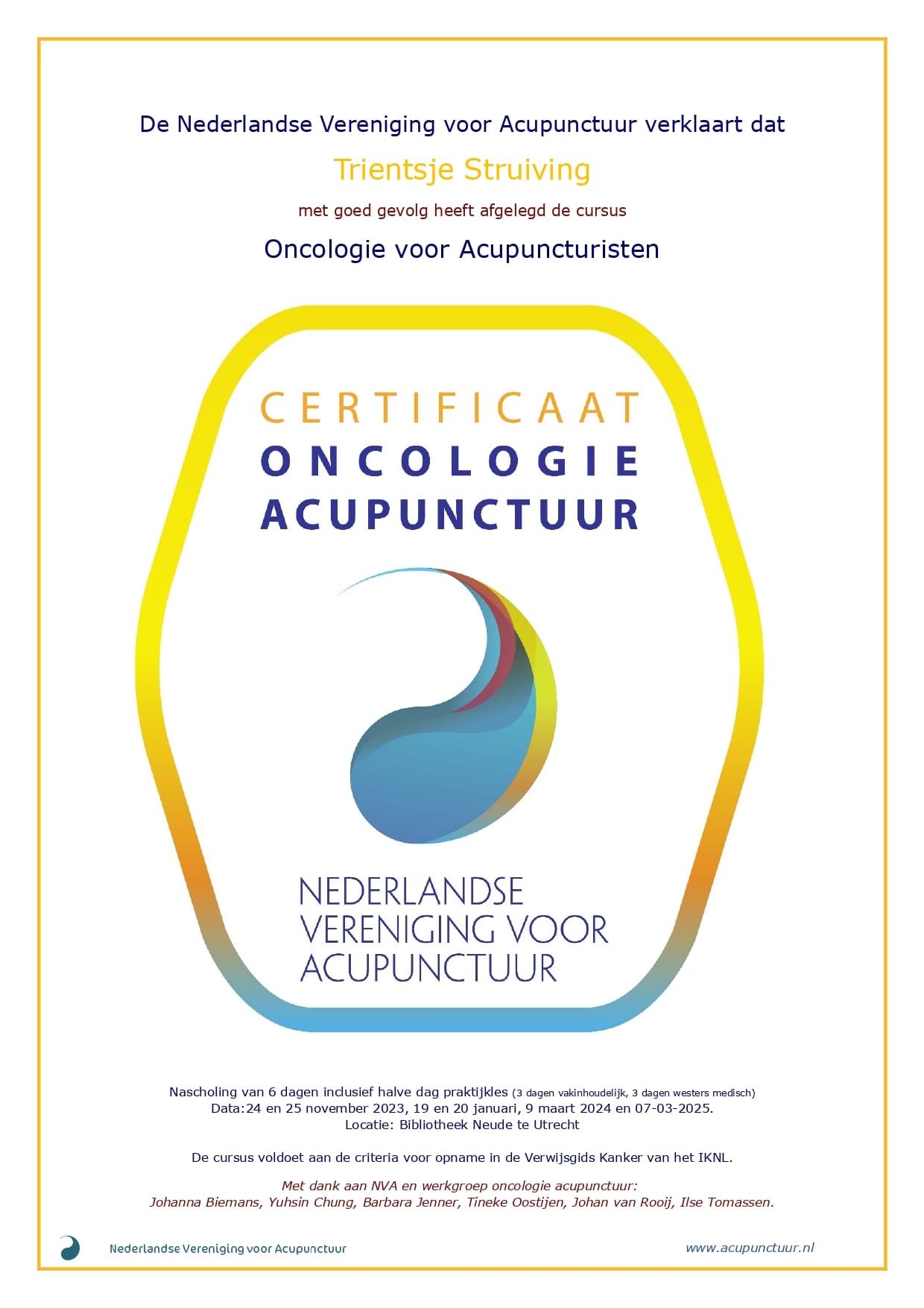 D4254 Certificaat Oncologie voor Acupuncturisten 2023-2024_page-0001